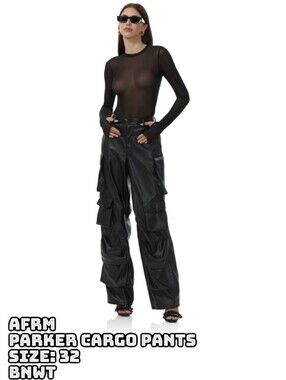 AFRM Wide-Leg Parker Cargo Pants